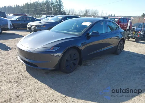 2024 Tesla Model 3 Long Range Dual Motor All-Wheel Drive from USA, damaged, VIN 5YJ3E1EB2RF849754